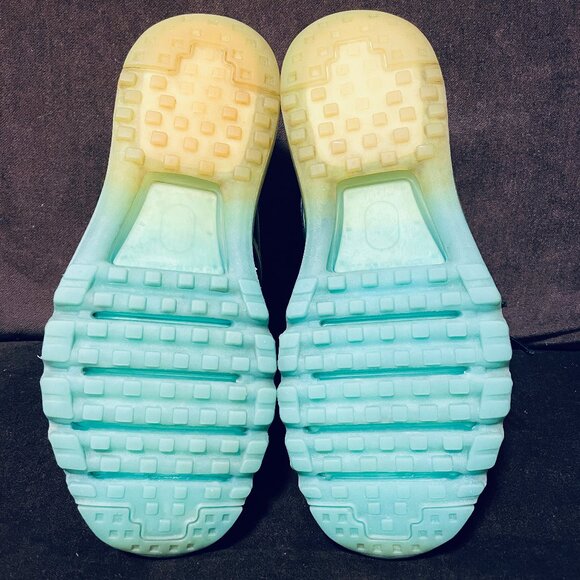 Excellent Nike Air Max 2015 Indigo Turquoise Volt Womens 10.5 US 42.5 EUR Mens 9 - Picture 8 of 16